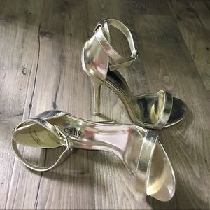 CATHY by Cathy Jean Gold Heels